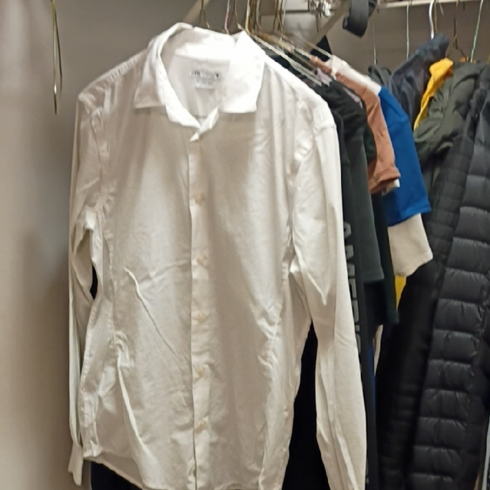Zara White Blouse